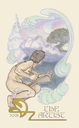 Ethereal Visions: Illuminated Tarot Deck - Water Moon Shop