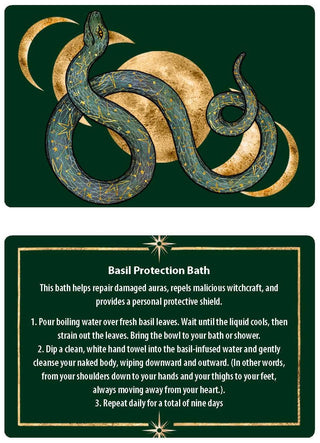 Little Deck of Spells: Protection - 36 Magical Protection Spell Cards, Beginner Witch & Energy Defense Spellwork Deck