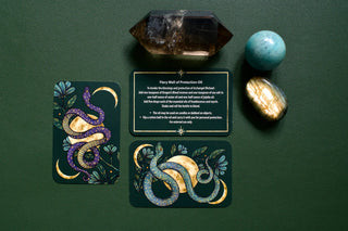 Little Deck of Spells: Protection - 36 Magical Protection Spell Cards, Beginner Witch & Energy Defense Spellwork Deck